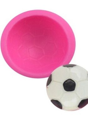 Soccer Shape Silicone Mould 3D Ball Soap Mold DIY Fondant