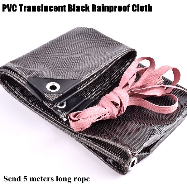 Transparent Black Rainproof Cloth Garden Balcony Succulent