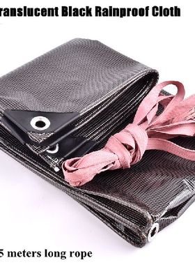 Transparent Black Rainproof Cloth Garden Balcony Succulent