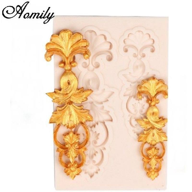 1PC Classical European Cameo Silicone Cake Molds Jelly