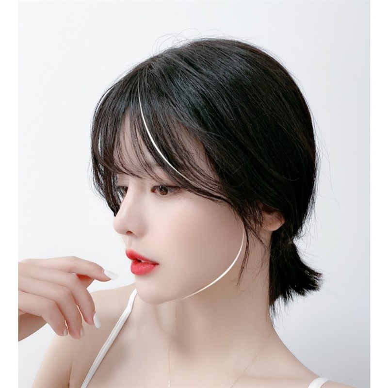 3D头皮隐形刘海片