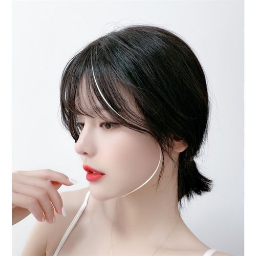 3D头皮隐形刘海片