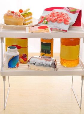 Kitchen Cabinet Counter Shelf Organizer Racks Expandable