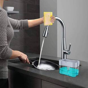 2in1 Soap Dispenser Pump  Manual Press Cleaning Liquid Dispe