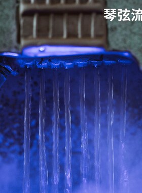 流水摆件循环水客厅中式装饰桌面陶瓷家居饰品雾化加湿器开业礼品