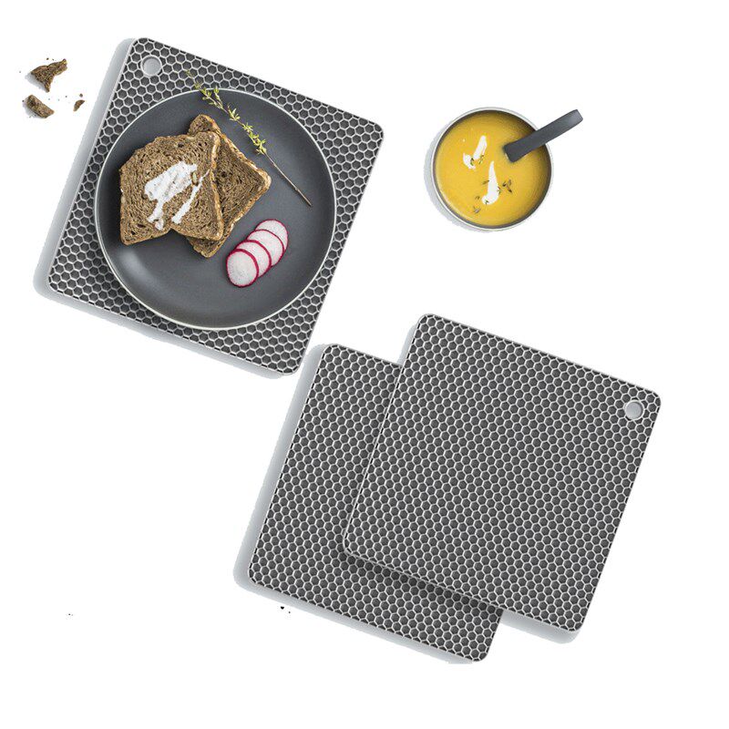 Silicone Trivet Mats Non-slip Placemat Multifunctional Silic
