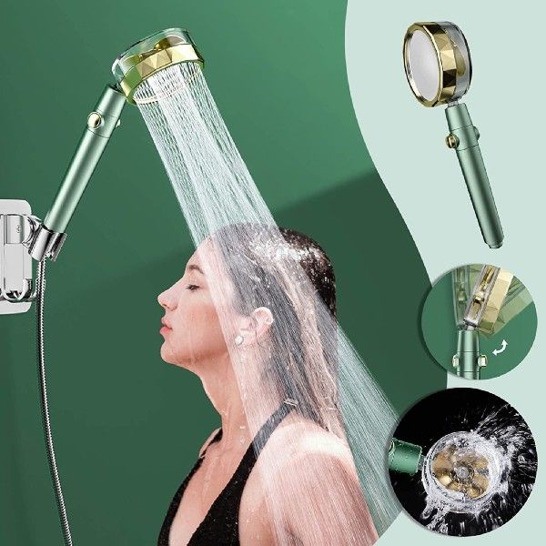 Multi Functional High Pressure Shower Head With 6 Modes