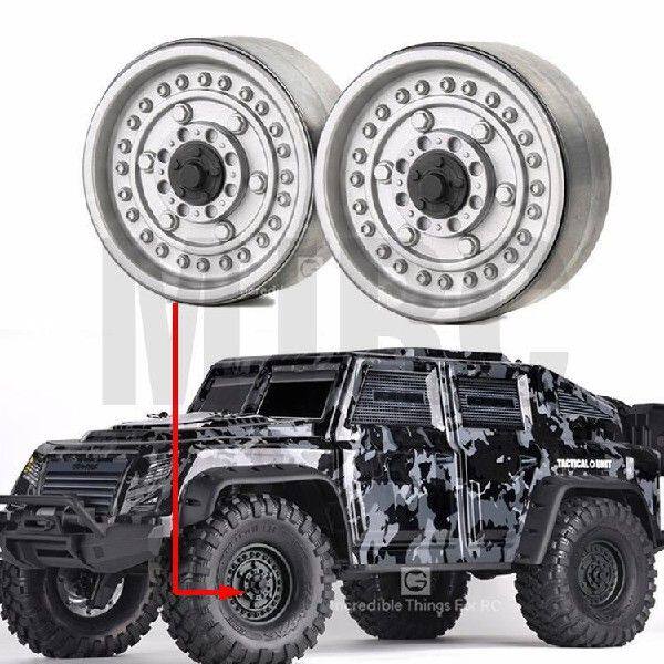 极速2pcs 1.9inch High quality 6061 alloy CNC wheel Rim For 1