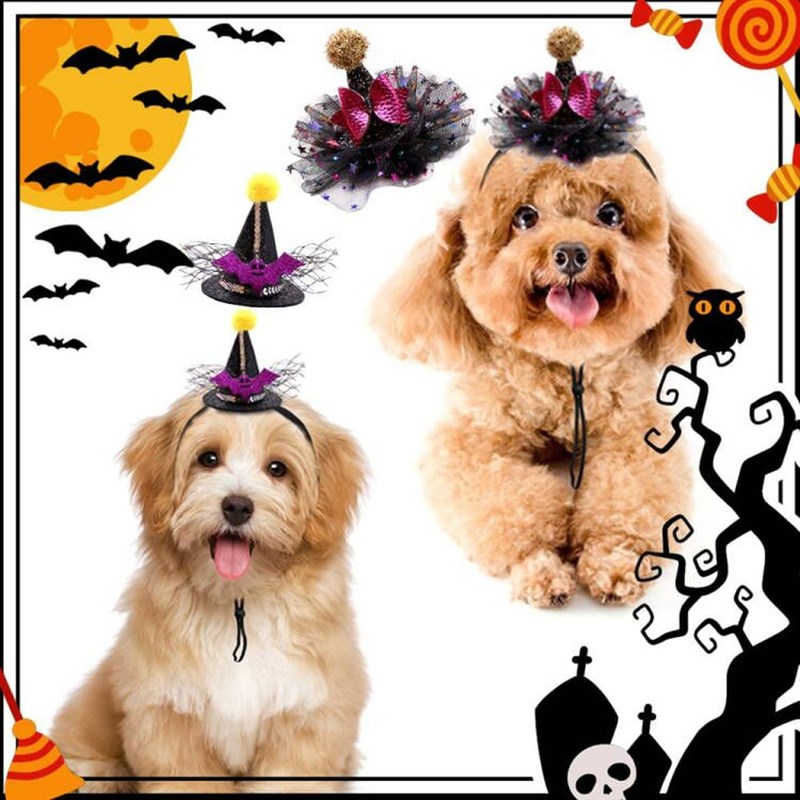 aps Pumpkin Patterns Pet Supplies Dog Puppy Hair Accessories