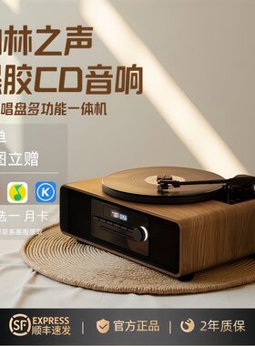 德国柏林之声蓝牙音响黑胶唱盘机