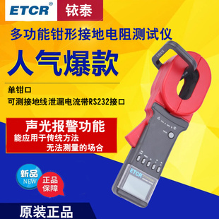 多功能钳形接地电阻测试仪ETCR2000E ETCR 泰铱