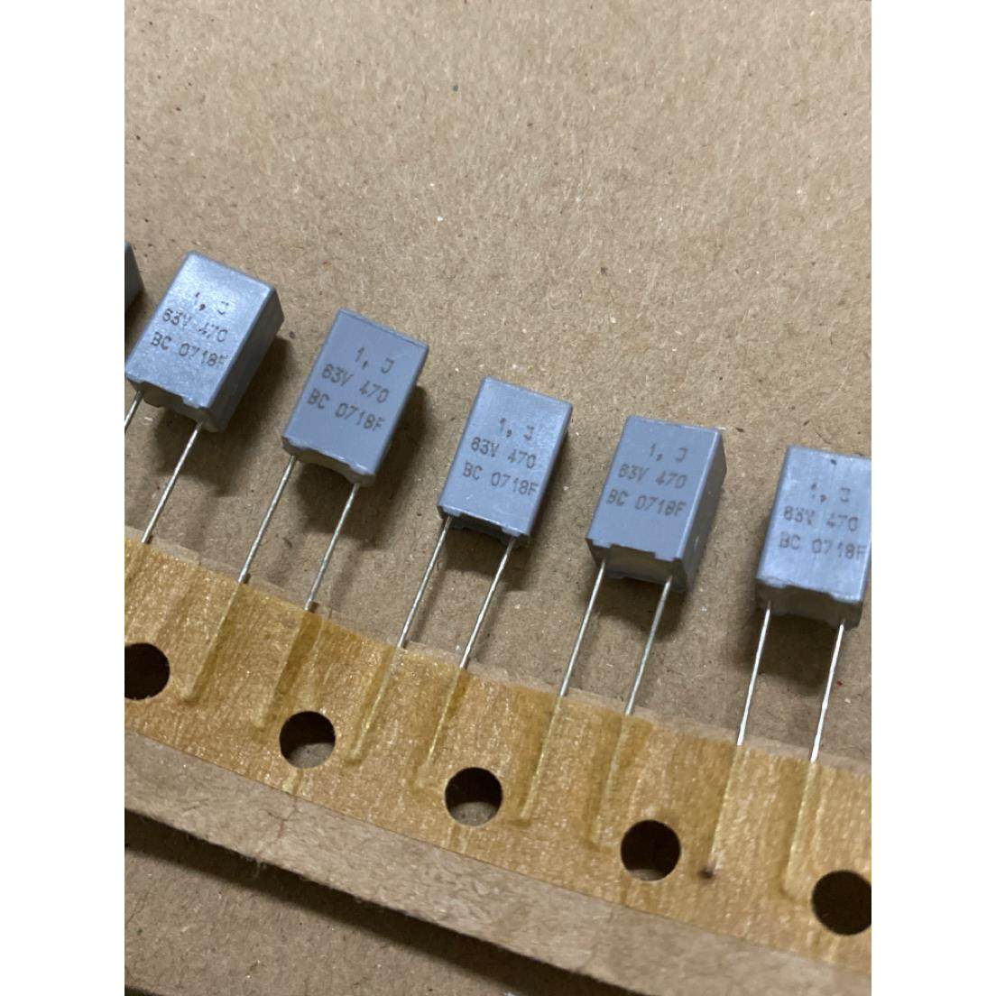 63V105*1UF ，VISHAY-MKT470系薄膜电容器 P5 370升级版