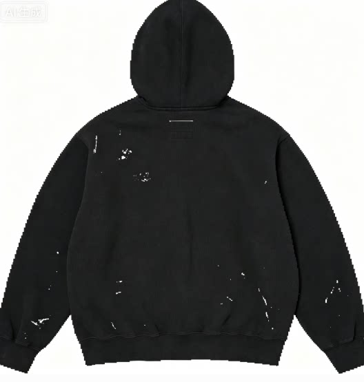 thumbnail for SUP M6 Splash Ink tri-color sweatshirt