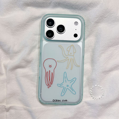 适用于iPhone小清新卡通手机壳