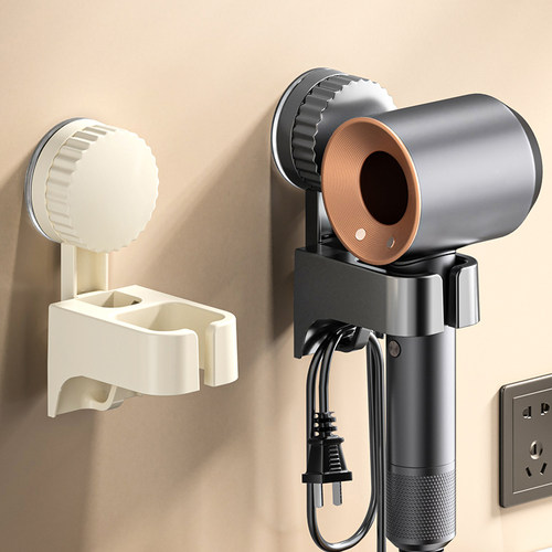 吸盘吹风机置物架壁挂式免打孔