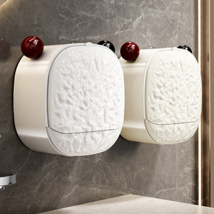 轻奢肥皂盒卫生间免打孔壁挂式墙上沥水收纳香皂盒高档浴室置物架