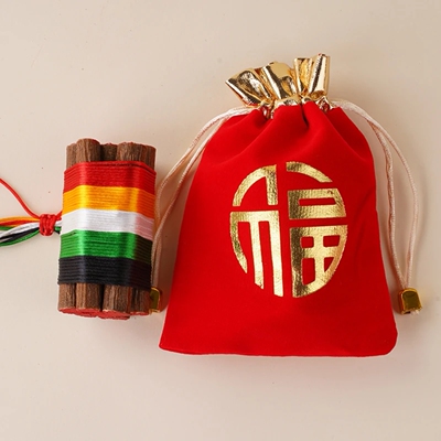 沂蒙山五色绳编织东南桃木枝春季装饰室内创意装饰家具