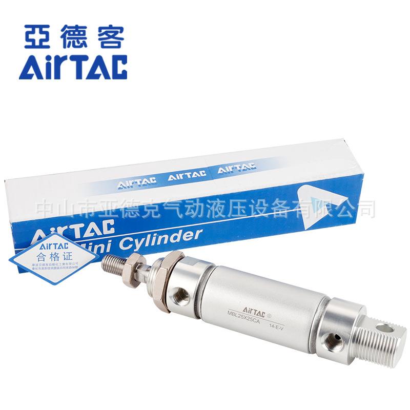 MBL25原装亚德客迷你气缸MAL25X25X50X75X100X125X150X175X200-CA
