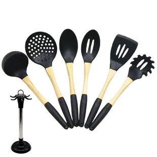 Cooking Utensils Set For Kitchen Non Stick 6 Pcs Silicone