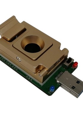 eMCP221转USB测试座 BGA221合金探针翻盖烧录座程式设计读写IC so