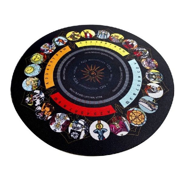 Altar Tarot Card Tablecloth Round Astrology Soft Cloth