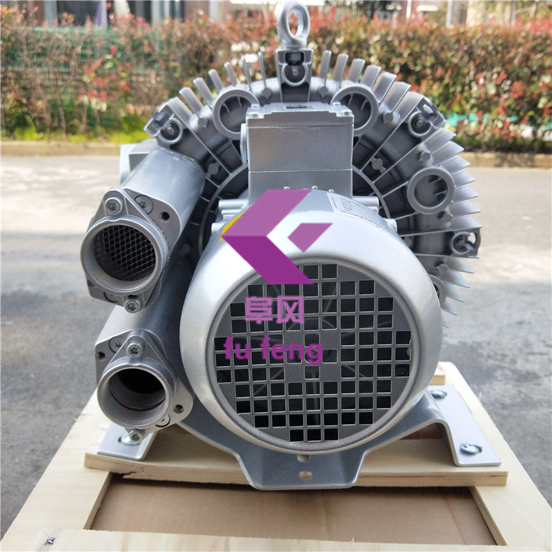 0.81kw漩涡高压鼓风机 810w旋涡式气泵 环形气环式涡流侧风道风泵