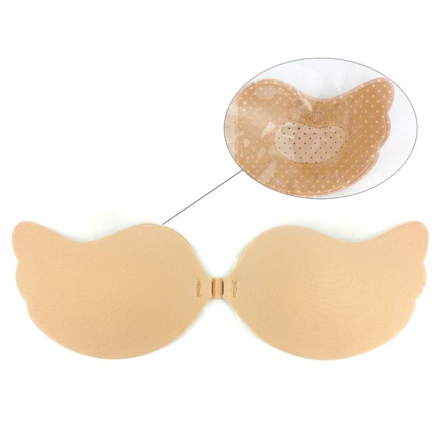 新品Backless Strapless Push up Bra Adhesive Stick On Magic G