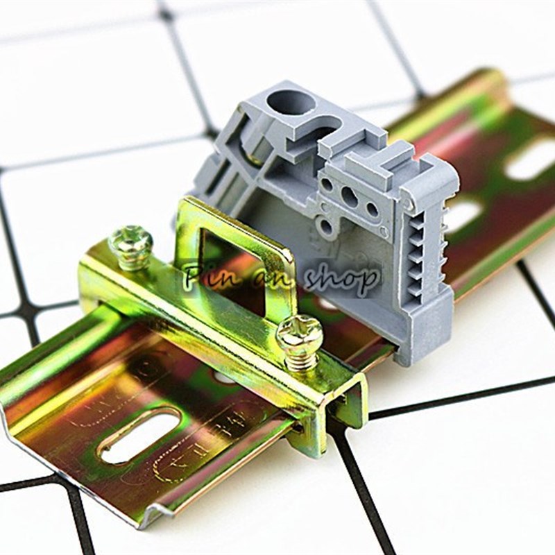 10CM din rail C45 Guide Mounting clip Installation track fix