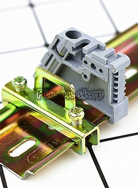 10CM din rail C45 Guide Mounting clip Installation track fix
