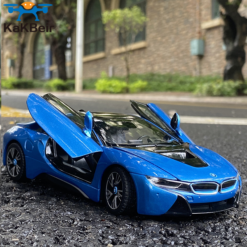 新品Free delivery RASTAR 1:24 BMW I8 alloy car model Diecast