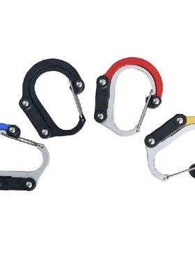Heavy Duty Carabiner Spring Hook Clip 360 Degree Rotatable