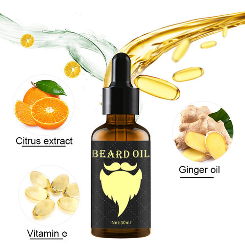 好货跨境peimei胡须护理精油 男士胡须护理毛躁30ml精油Beard oil
