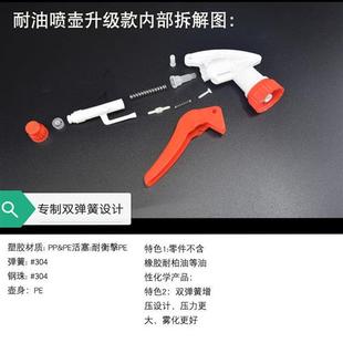 进口耐油性喷壶喷头炼油柴油防锈油气动油洒精柏油等溶剂药水油壶