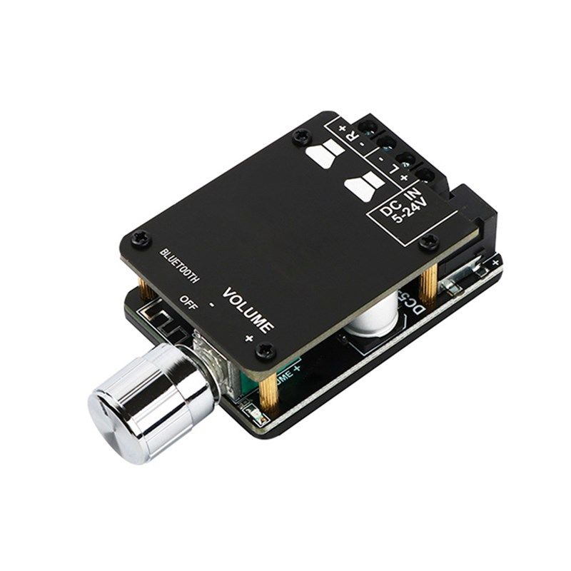迷你蓝牙5.0数字功放板双声道50W*2大功率立体音频放大板DC5-22V