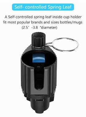 .Universal Multifunction Car Cup Holder 360 Degree Mount