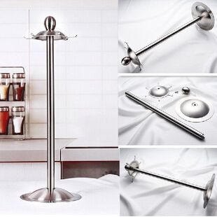 Stainless Steel Kitchen Cooking Utensil Organizer Rack