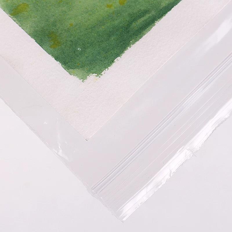 水彩纸防潮袋a4a3a2八四开16k8k4k2k美术作品画纸密封透明收纳保
