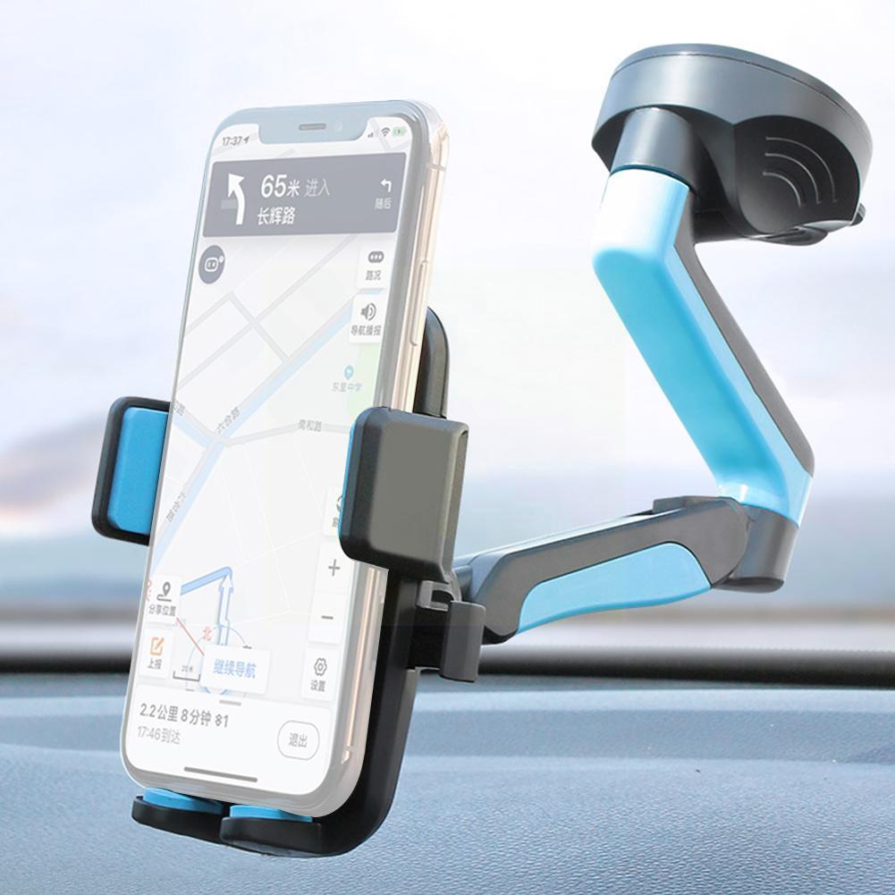 1pc 360 Degree Rotating Mount Sucker Car Phone Holder Car