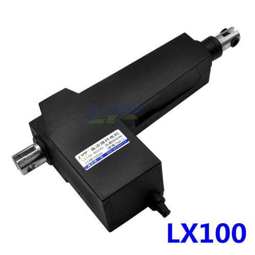 好货新厂LX100 8000N电动推杆电机不锈钢大推力12V24V直线推拉伸