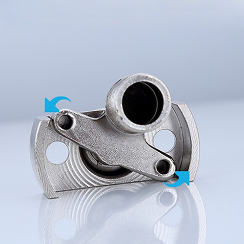 好货Household Bending Feet Copper Bathtub Faucet Long Bendin