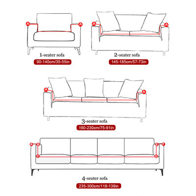 Geometric Sofa ver Elastic Sretch Modern Chair Couch ver Sof
