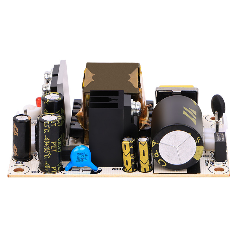 极速12V3A开关电源板模块12V电源板AC转DC12V36W足功率微可调稳压