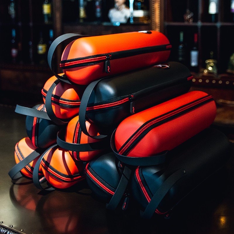 酒盒智空间单支装礼盒 保温防水抗压户外收纳红酒葡萄酒皮盒