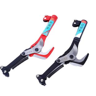 高枝剪园林修枝剪刀高空老伙计弯头头工具果树加长伸缩锯货源供应