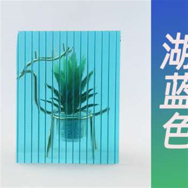 促PC透明采光瓦温室大棚遮阳隔热雨棚车棚聚碳酸酯蜂窝PC耐新