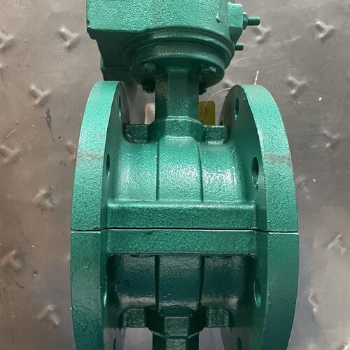 好货衬氟法兰蝶阀D341F46铸钢涡轮衬四氟碟阀耐腐蚀耐高温化工级