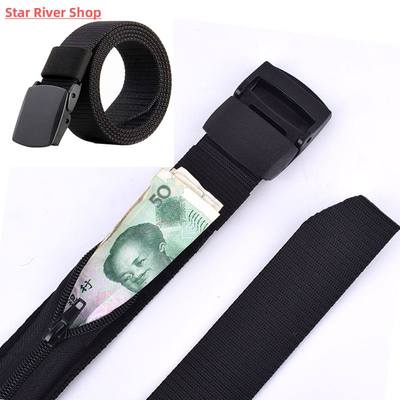 网红Travel Cash Anti Theft Belt Waist Bag Women Portable Hid