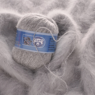 70g line Mink cashmere hair yarn 新品 jewe Long