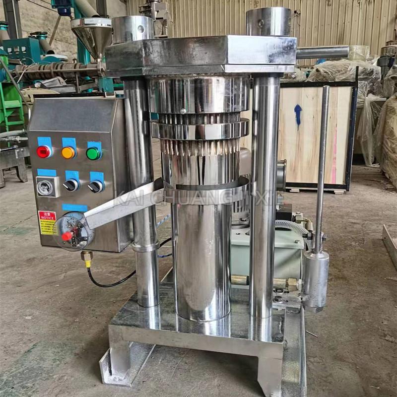 小型220V液压榨油机香油机榨芝麻茶籽虫子油机150型全自动榨油机