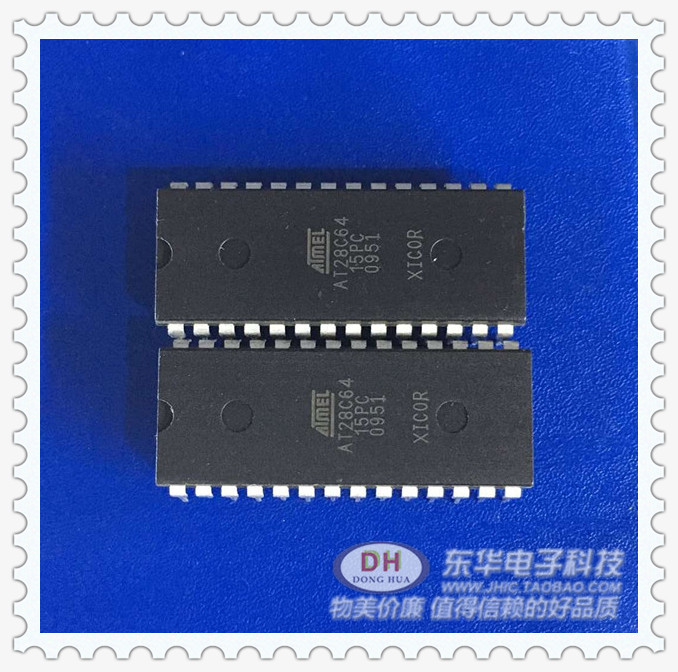 速发AT28C64B AT28C64-15PU多款封装DIP32电可擦除可编程只读存储